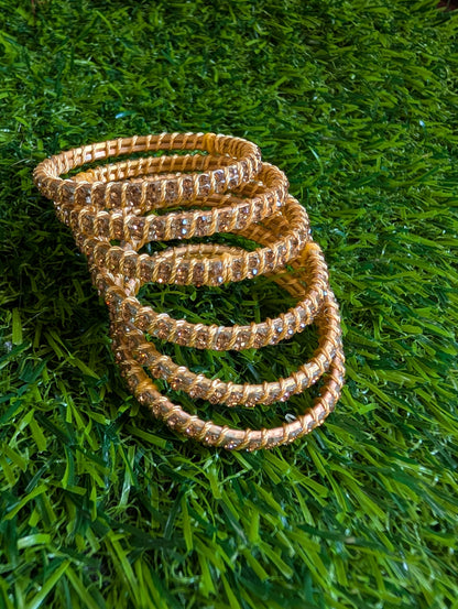 Golden  thread bangles