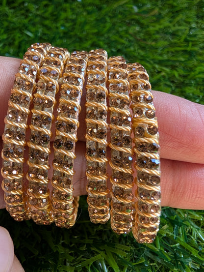 Golden  thread bangles