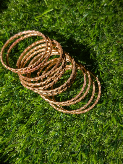Steel bangles
